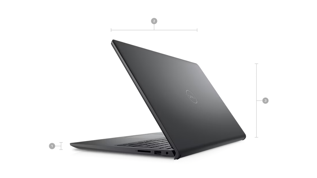 Laptop DELL Inspiron 15 3525, AMD Ryzen 7 5825U pana la 4.3GHz